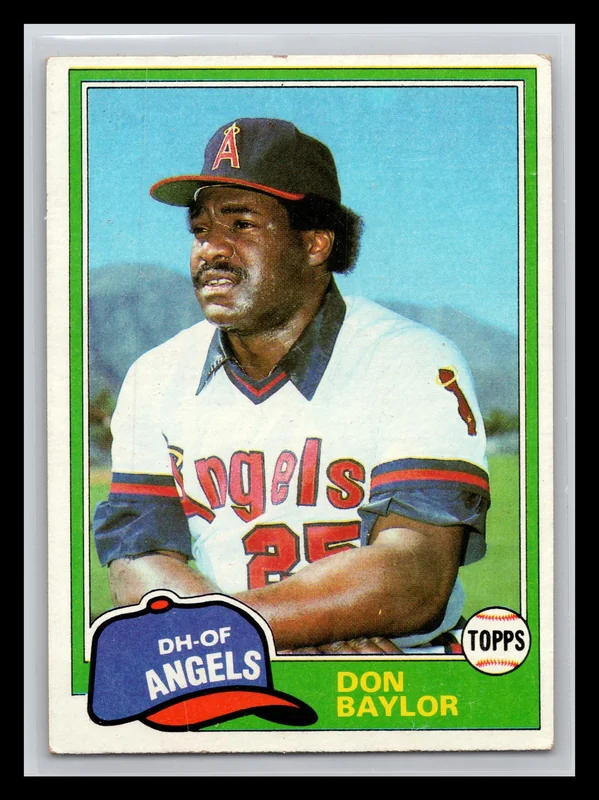 1981 #580 Don Baylor