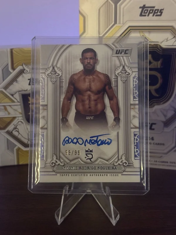 2024 Royalty UFC Antonio Rodrigo Nogueira Imperial Ink Auto #99