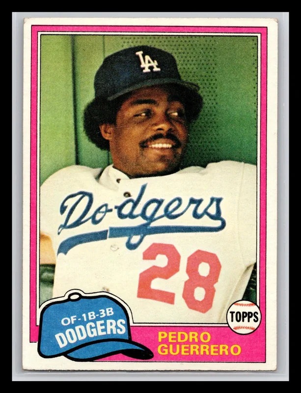 1981 #651 Pedro Guerrero