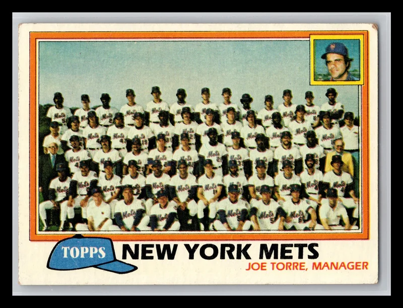 1981 #681 New York Mets Checklist