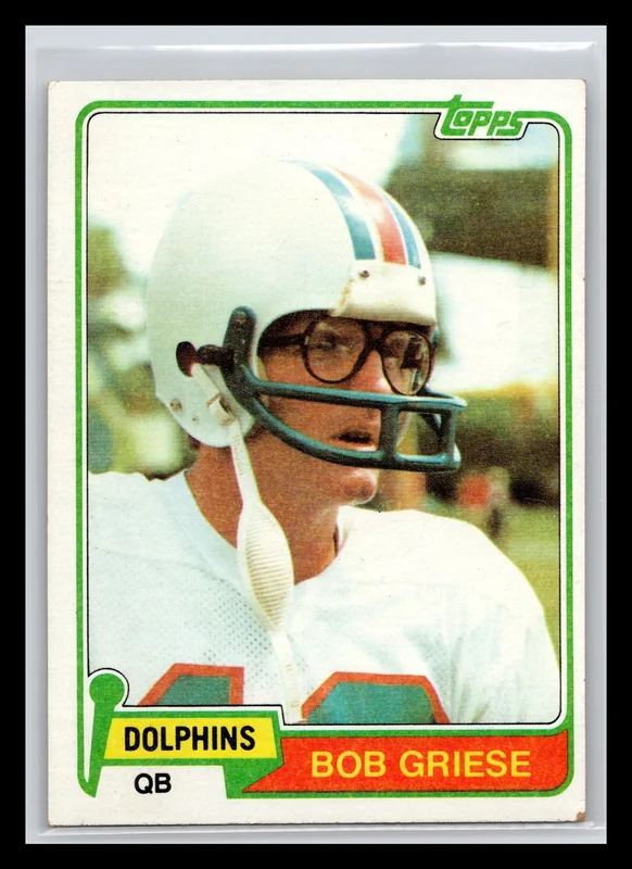 1981 #482 Bob Griese