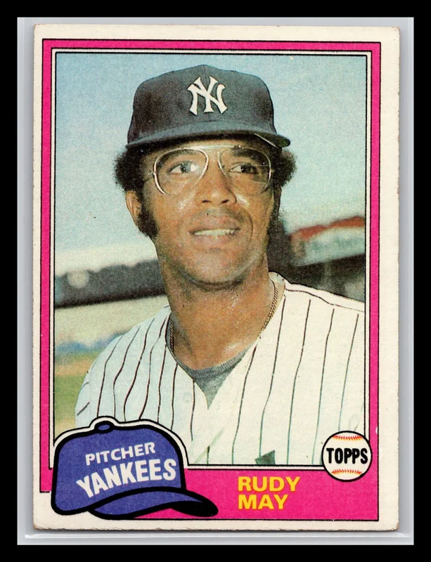 1981 #179 Rudy May
