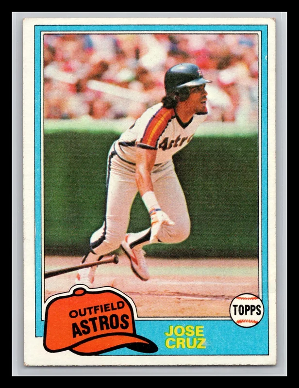 1981 #105 Jose Cruz