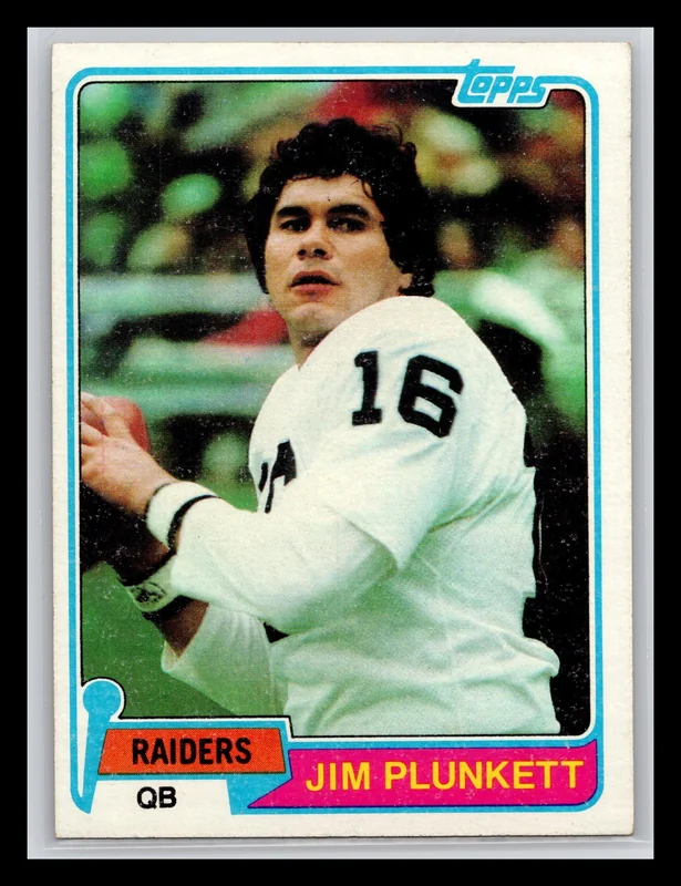 1981 #135 Jim Plunkett