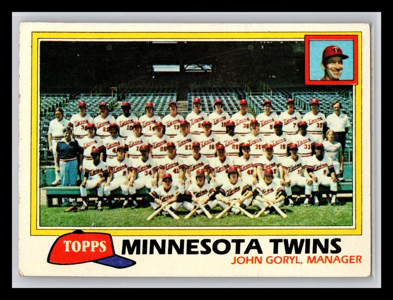 1981 #669 Minnesota Twins Checklist