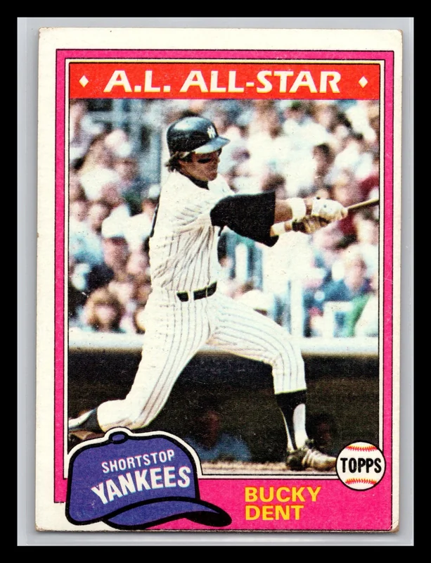 1981 #650 Bucky Dent