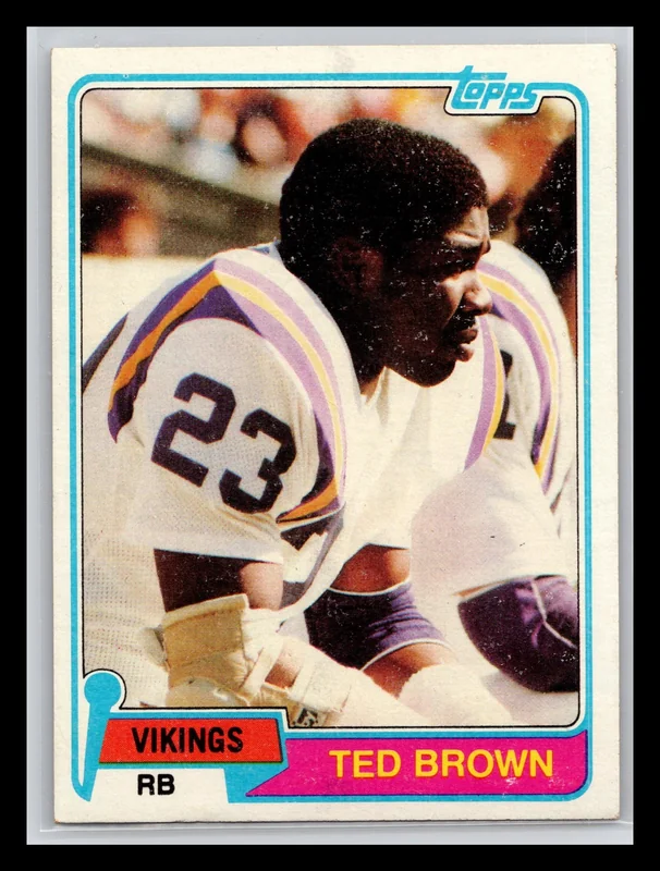 1981 #247 Ted Brown
