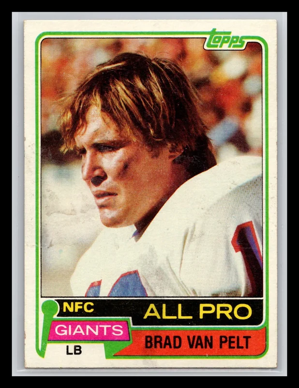 1981 #270 Brad Van Pelt