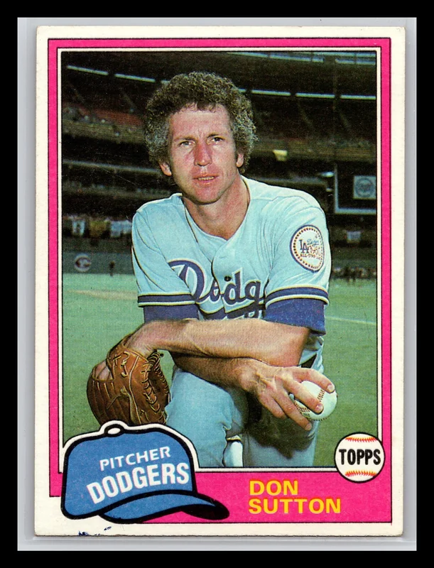 1981 #605 Don Sutton