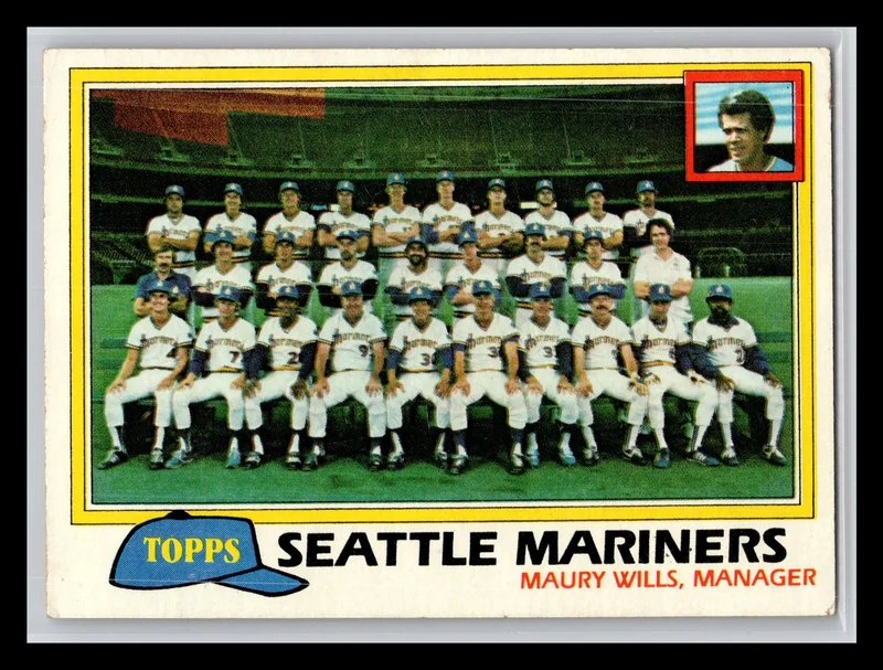 1981 #672 Seattle Mariners Checklist