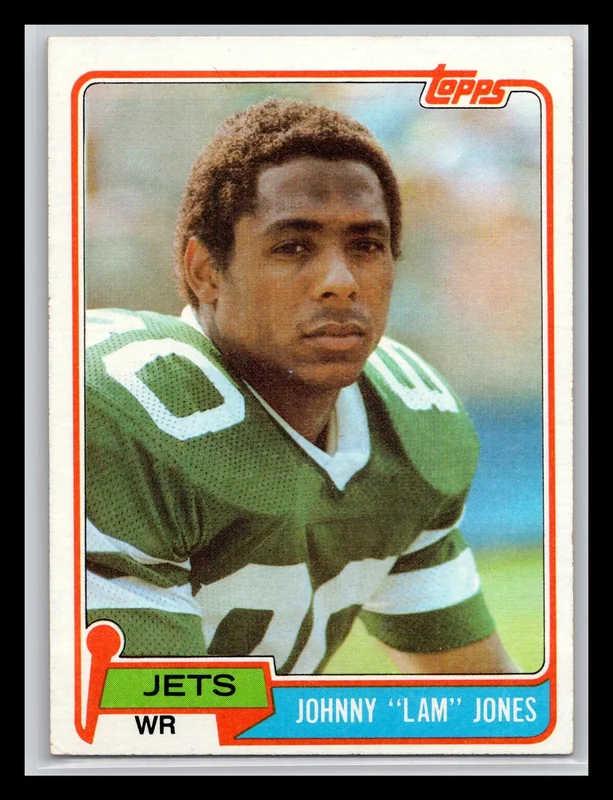 1981 #16 Johnny "Lam" Jones