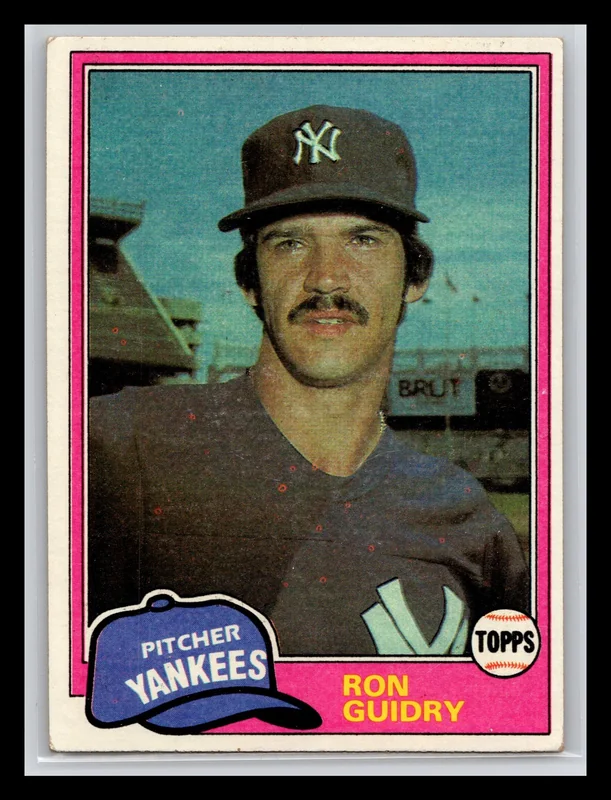 1981 #250 Ron Guidry