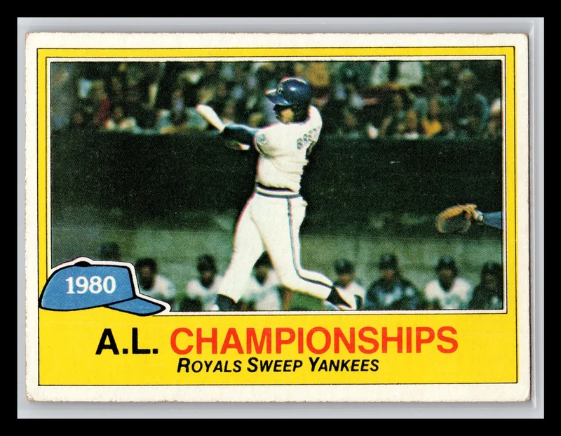 1981 #401 1980 A.L. Championships