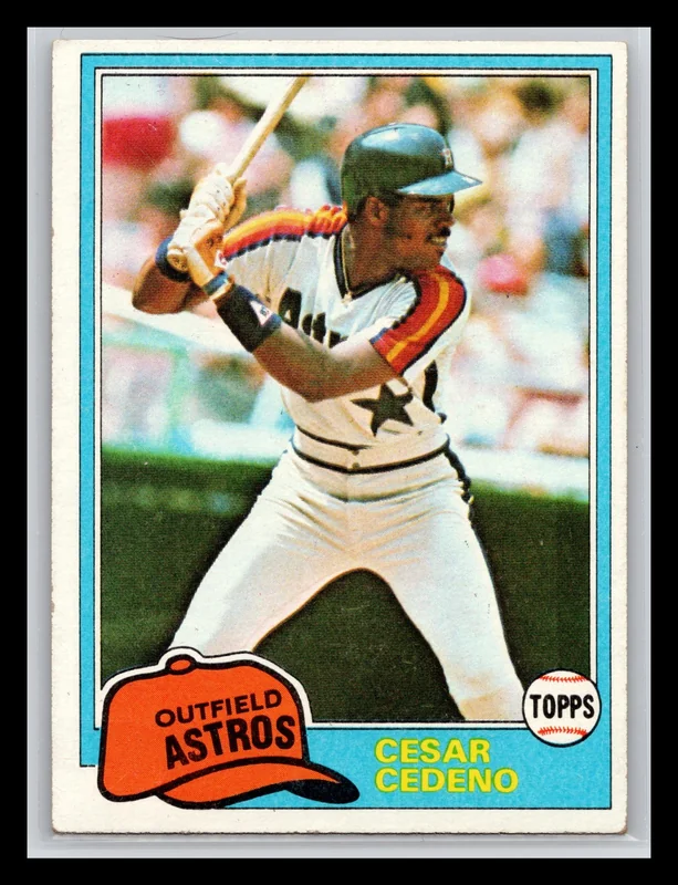 1981 #190 Cesar Cedeno