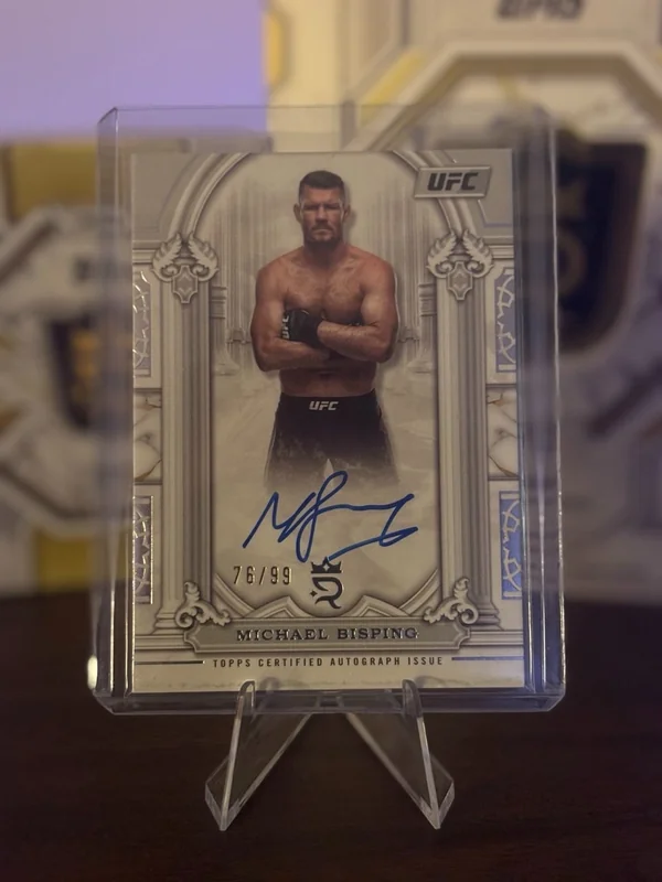 2024 Royalty UFC Michael Bisping Royalty Imperial Ink Auto #76/99