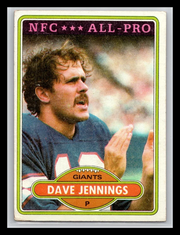 1980 #290 Dave Jennings