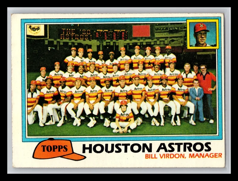 1981 #678 Houston Astros Checklists