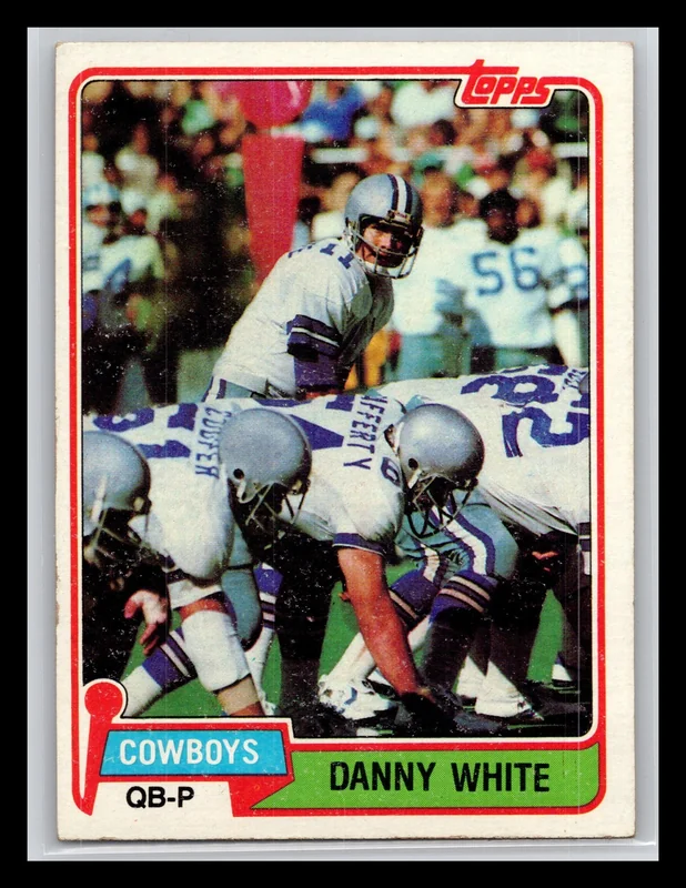 1981 Coca-Cola Dallas Cowboys #10 Danny White