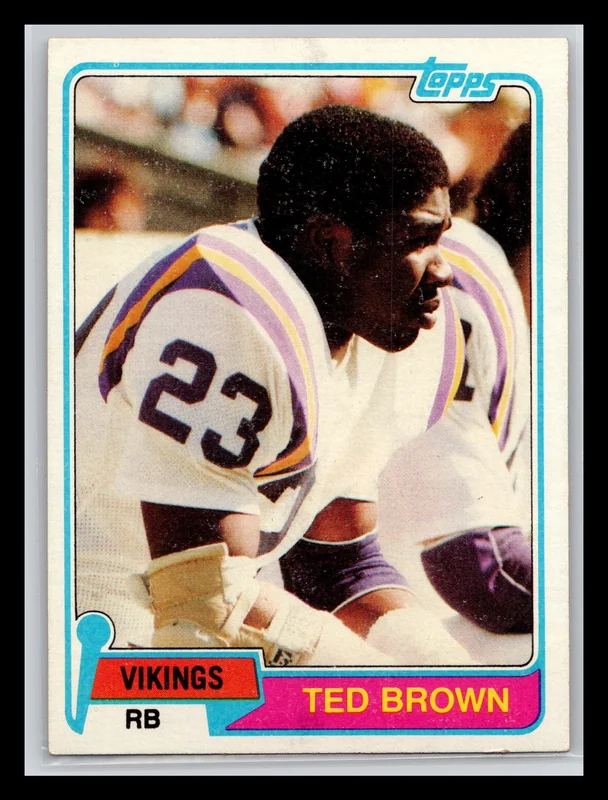 1981 #247 Ted Brown