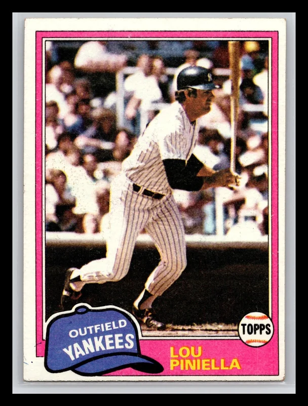 1981 #724 Lou Piniella