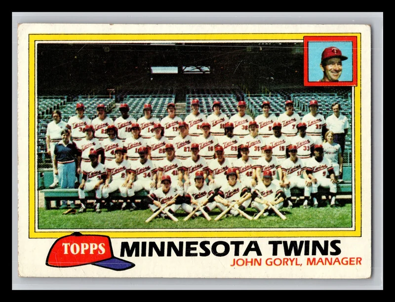 1981 #669 Minnesota Twins Checklist